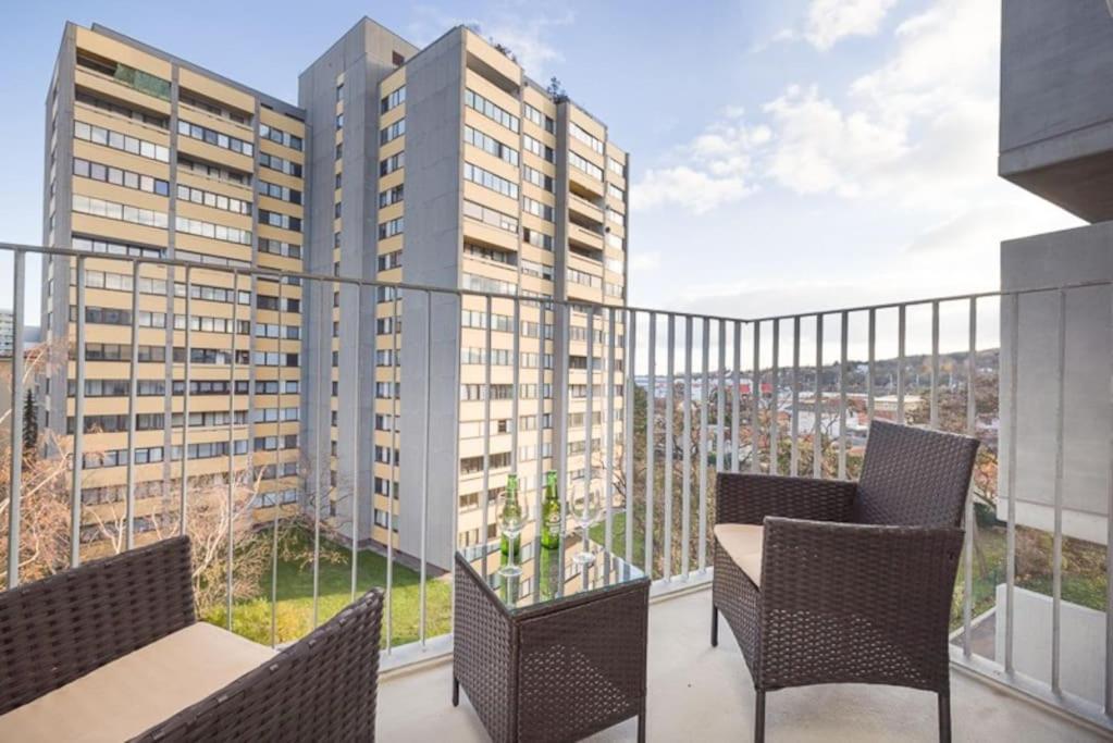 Premium City Apartment With Balcony! Free Garage Parking Included! Viyana Dış mekan fotoğraf